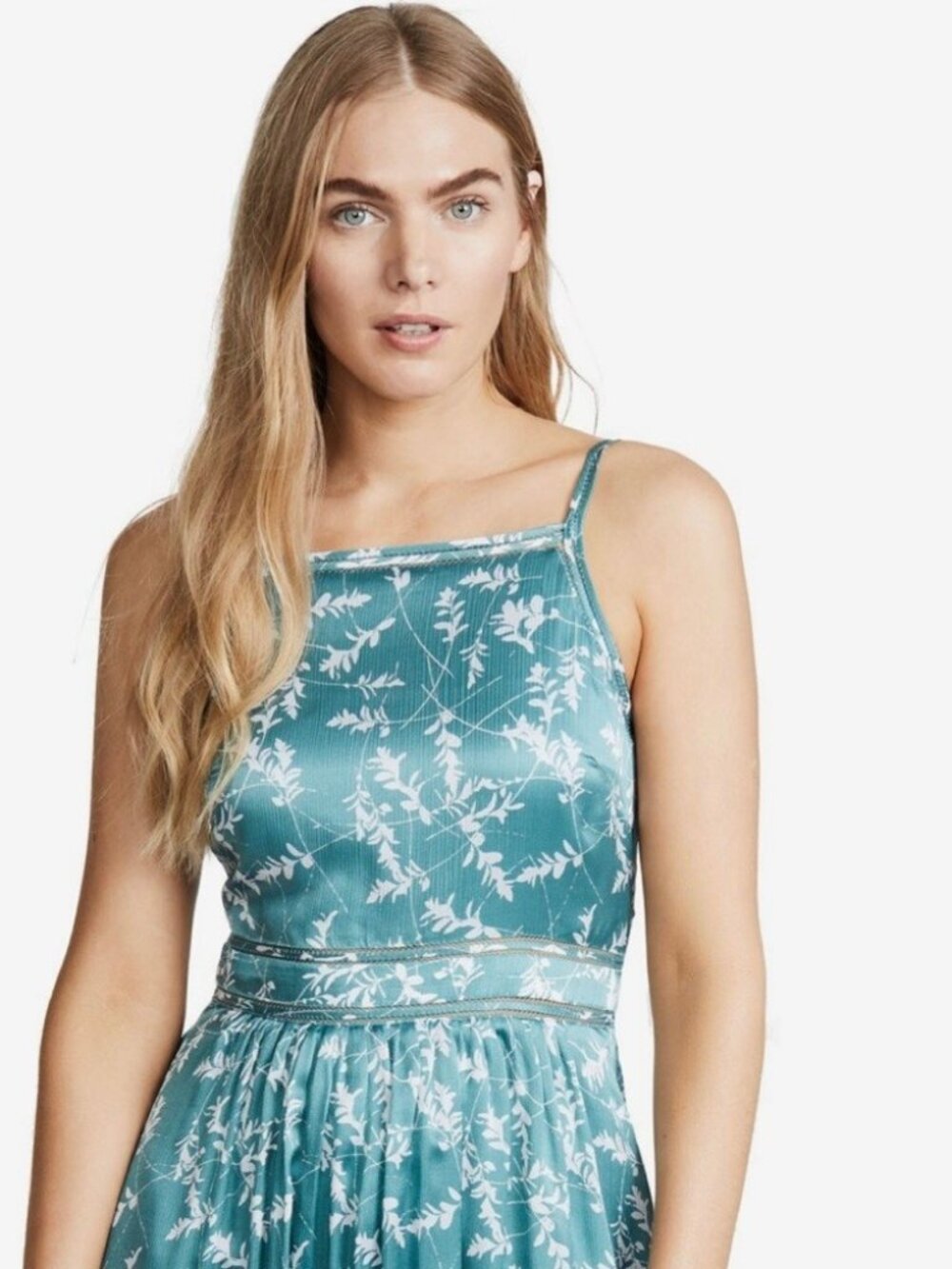 Club Monaco Silk Josefienahh Floral-Print Dress Size 6